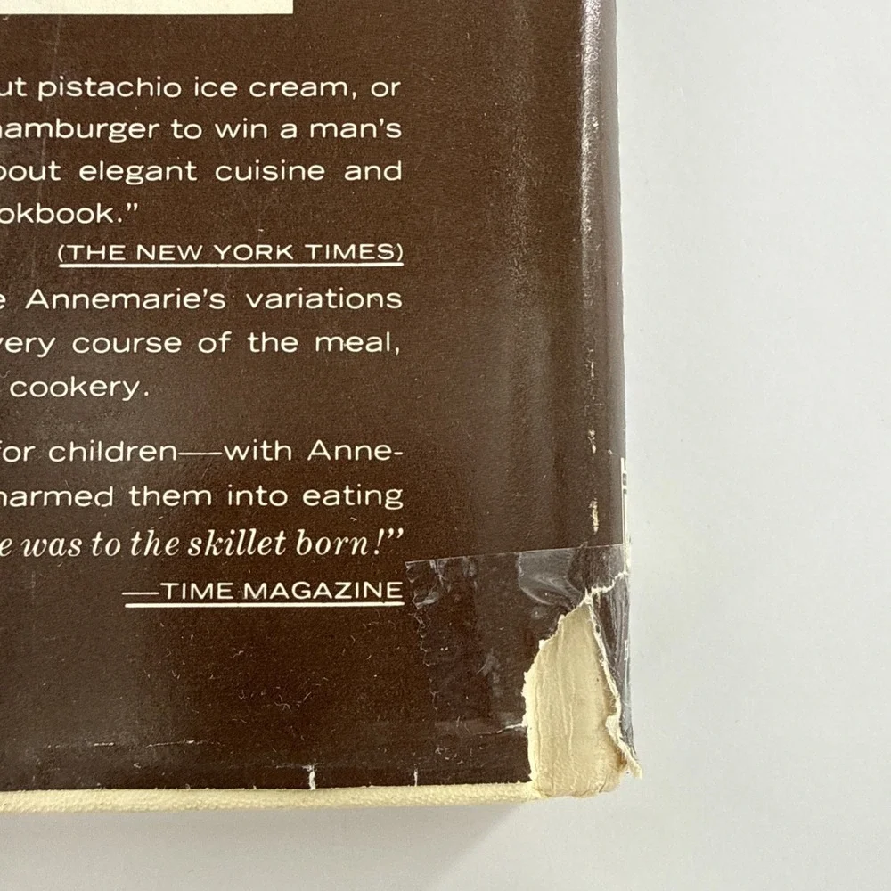 Annemarie's Personal Cook Of Jacqueline Kennedy Vintage Cookbook Annmarie Huste‎